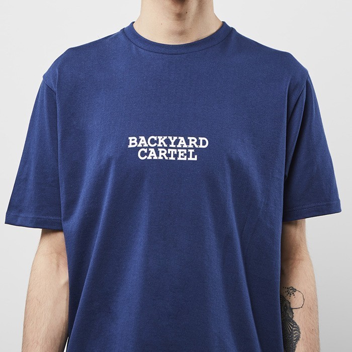 Pánské triko Backyard Cartel Big T-Shirt Cartel navy 2