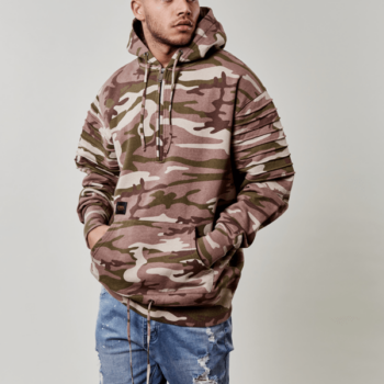 Mikina Cayler & Sons Pleated Loose Fit Hoody Multicolor 2445 Kč