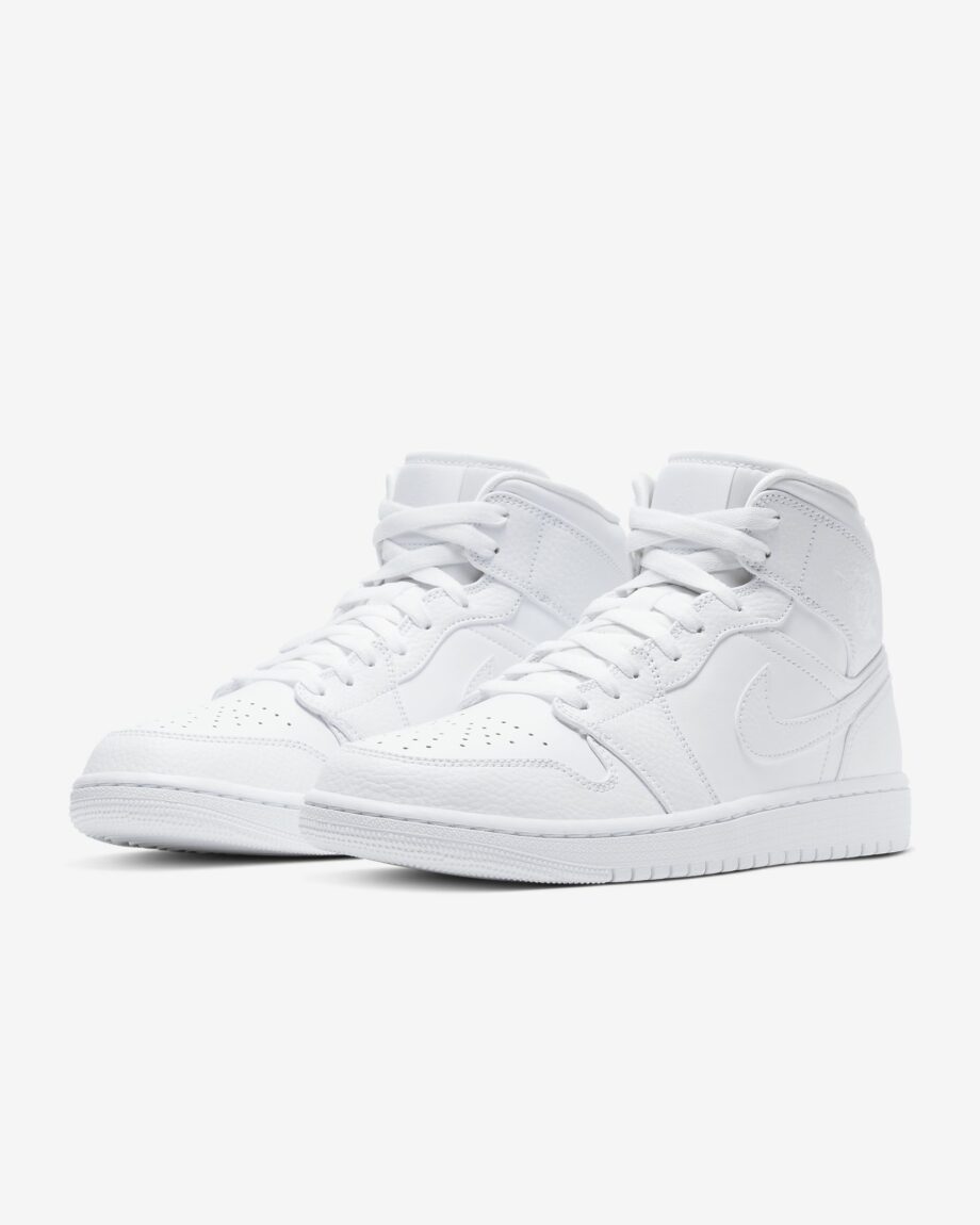 Pánské tenisky Nike Air Jordan 1 Mid bílé koupit