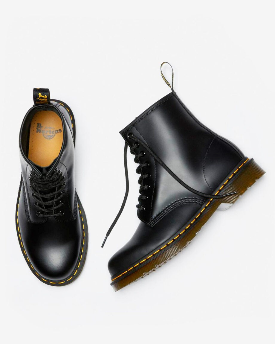 Černé kožené boty Dr. Martens 1460 In Stock
