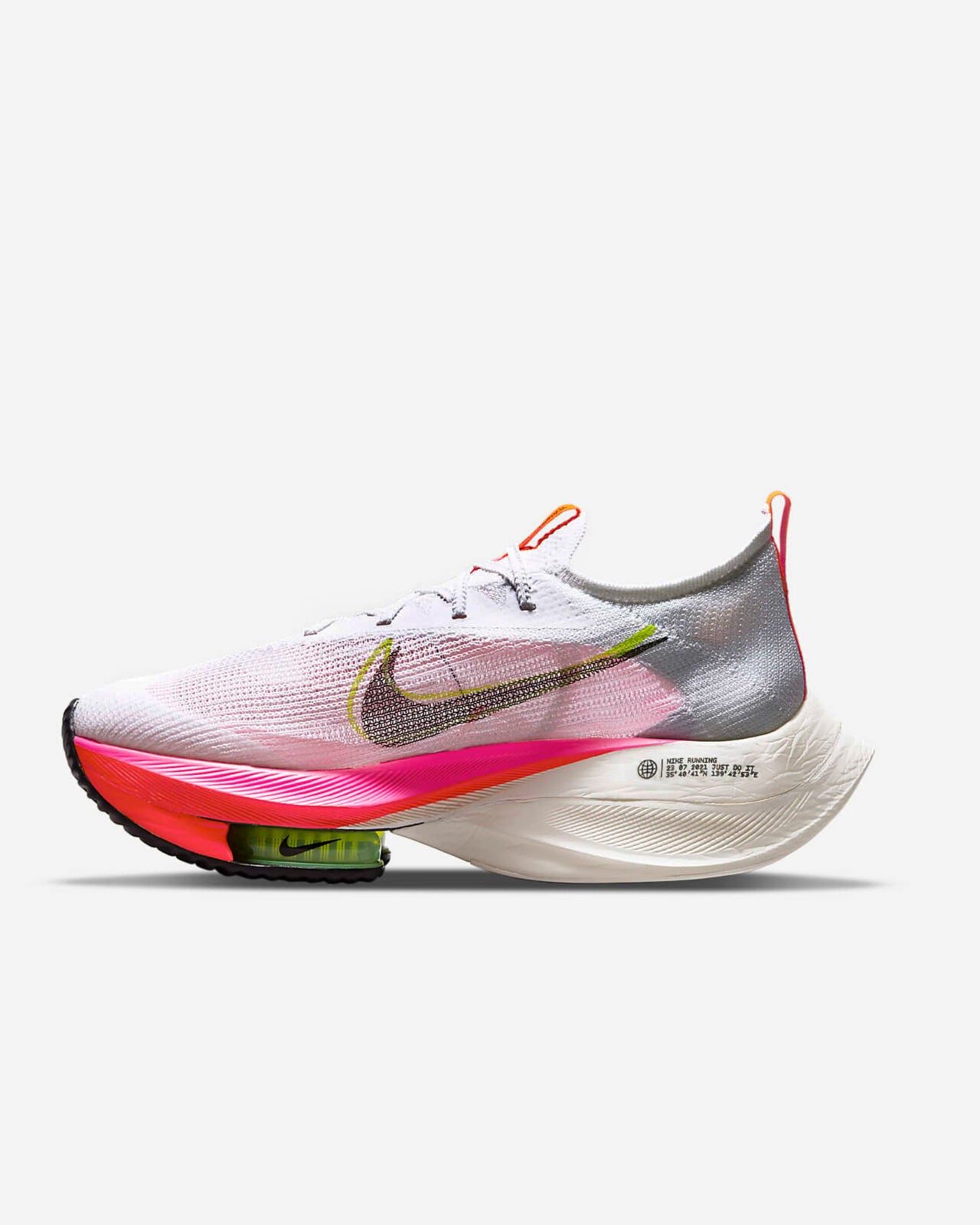 DJ5456-100 Nike W Air Zoom Alphafly NEXT% Flyknit White Pink